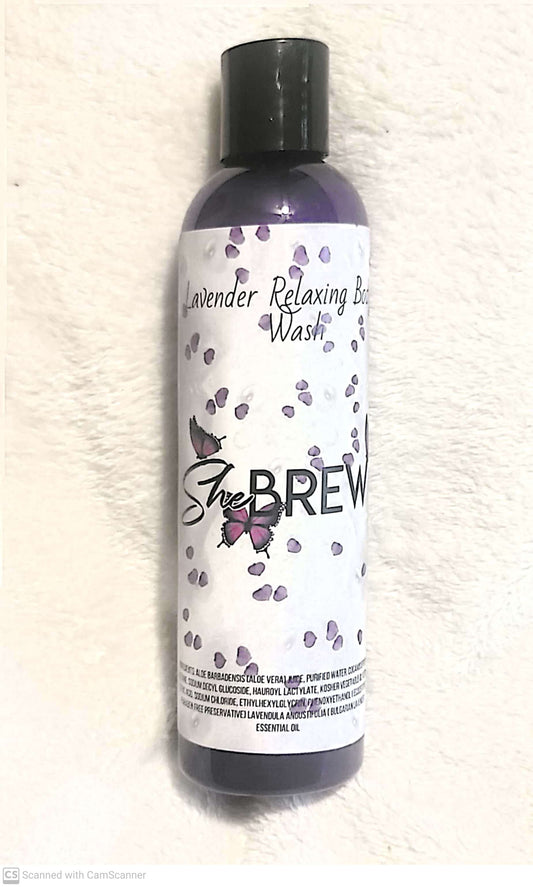 Lavender Relaxing Body Wash Small